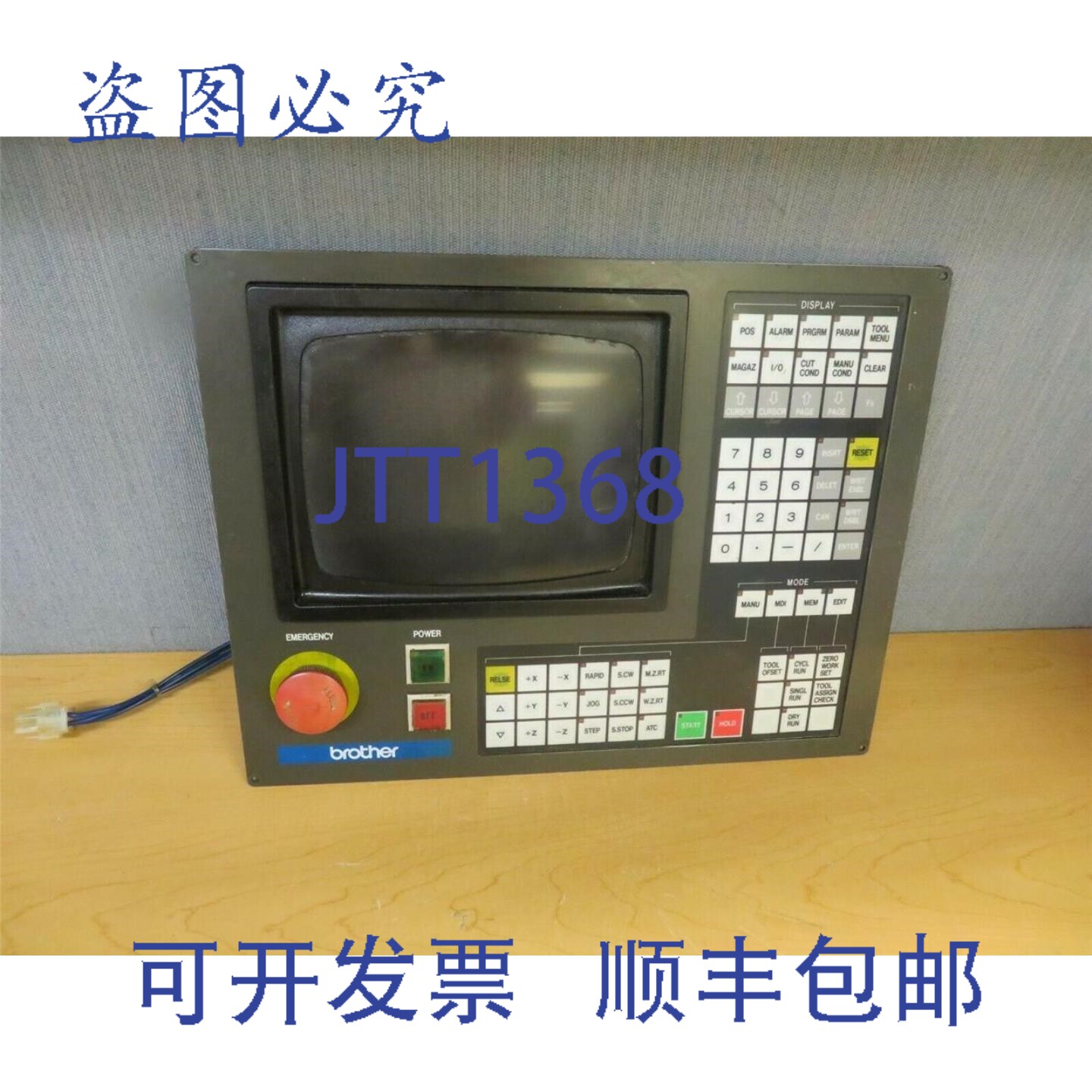 原装供应BROTHER TC-211 数控机床操作员控制面板 B521048-4 JCI-
