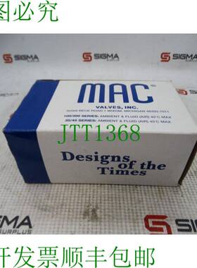 原装供应MAC VALVES INC 413A-BAA-DM-DDAA-1CM 气门