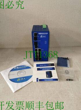 原装供应B&B Electronics ELINX EIRP410-2SFP-T 工业交换机 8 端