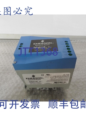 原装供应工业电力 ISLATROL 网络电源滤波器 IE-110 120伏 10安 2