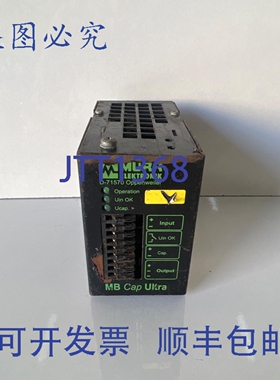 原装供应MURR ELECTRONICS MB CAP ULTRA 3/24 1A/21S 85460 缓冲