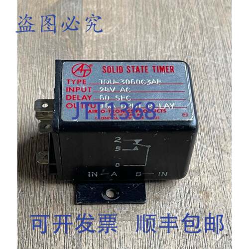 现货供应AIR-O-TRONICS TDU-3060C3AF 固态定时器继电器 60 秒延