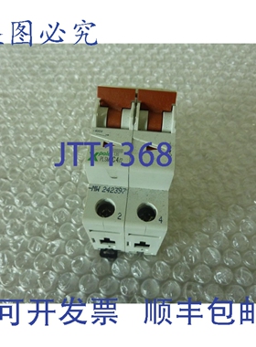 原装供应进口穆勒 PLSM-C4/2 4 安培双极断路器 23219