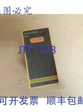 原装供应SELECTRON GM 相序检测器 GM-P1 415Vac 3 相 11 针带基