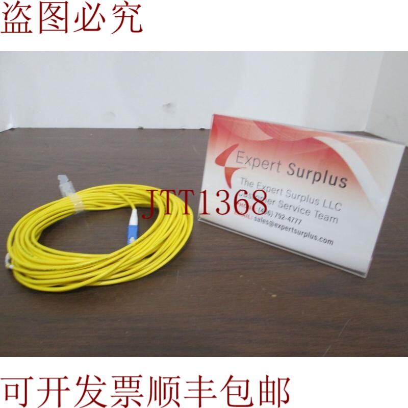 原装供应FiberWave Corp.,SC-SC SM 10 米,光纤电缆,二手