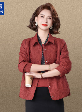 罗蒙品牌妈妈秋装2026新款