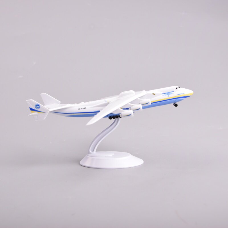 21厘米飞机模型运输机A225乌克兰航空暴风雪拼装摆件可收起落架