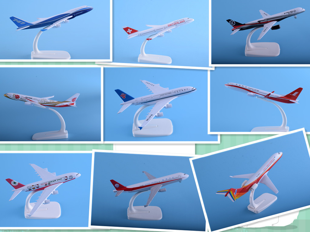 民航客机南航B737顺丰快递飞机模型20cm合金玩具仿真摆件东航摆件