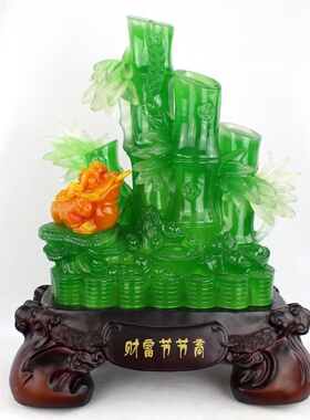 厂家直供摆件工艺品开业礼品办公室精美摆件厅客厅家居竹子摆件