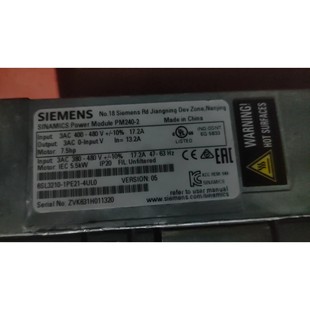 變頻器 4UL0 1PE21 6SL3210