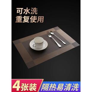 创意餐垫家用桌垫碗垫桌布北欧西餐垫防烫垫盘子杯垫餐桌垫隔热垫