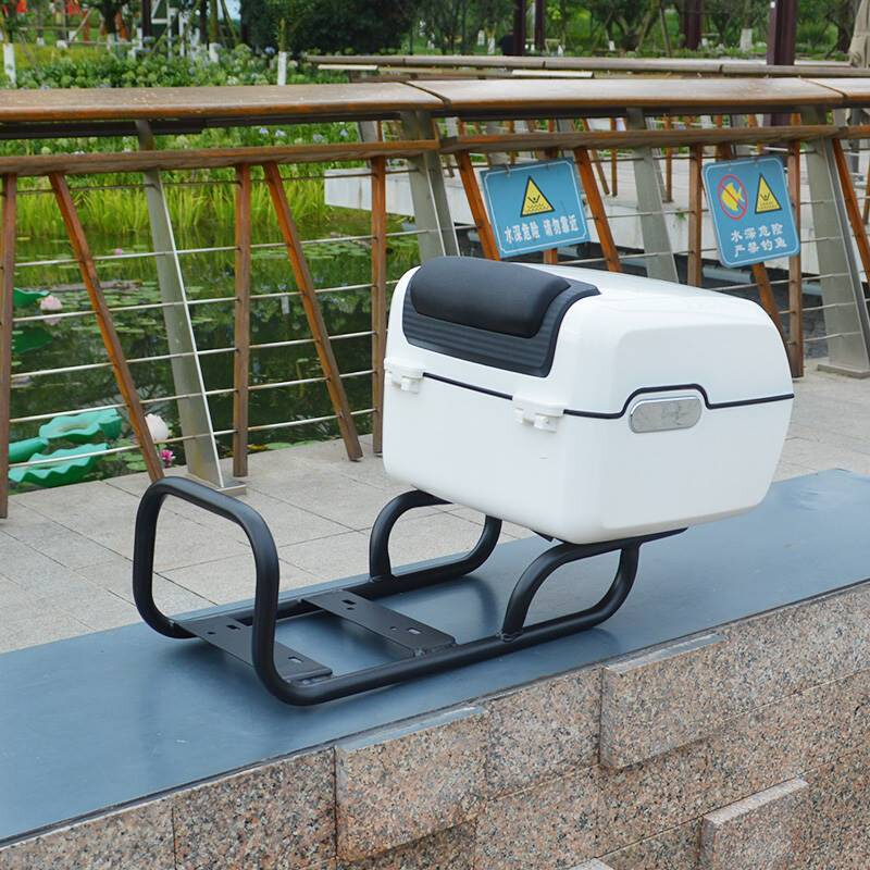 电动车载物架de2尾箱架改装小电动自行车后货架电动车通用后备箱