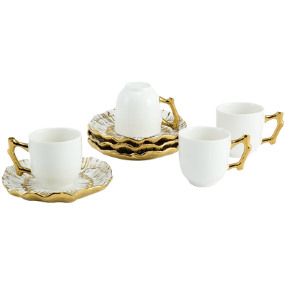 杯碟四件套礼盒装送礼推荐