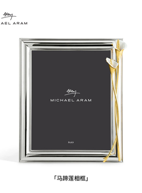 Michael Aram马蹄莲相框相册摆台家居相片展示卧室送生日结婚礼物