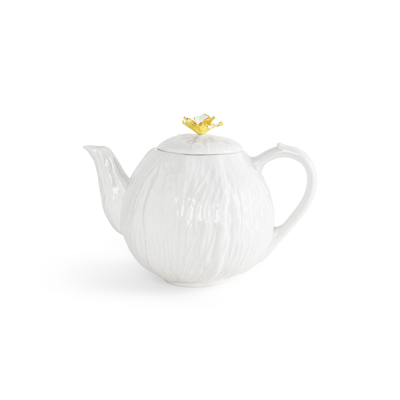 栀子花白瓷下午茶茶具礼盒