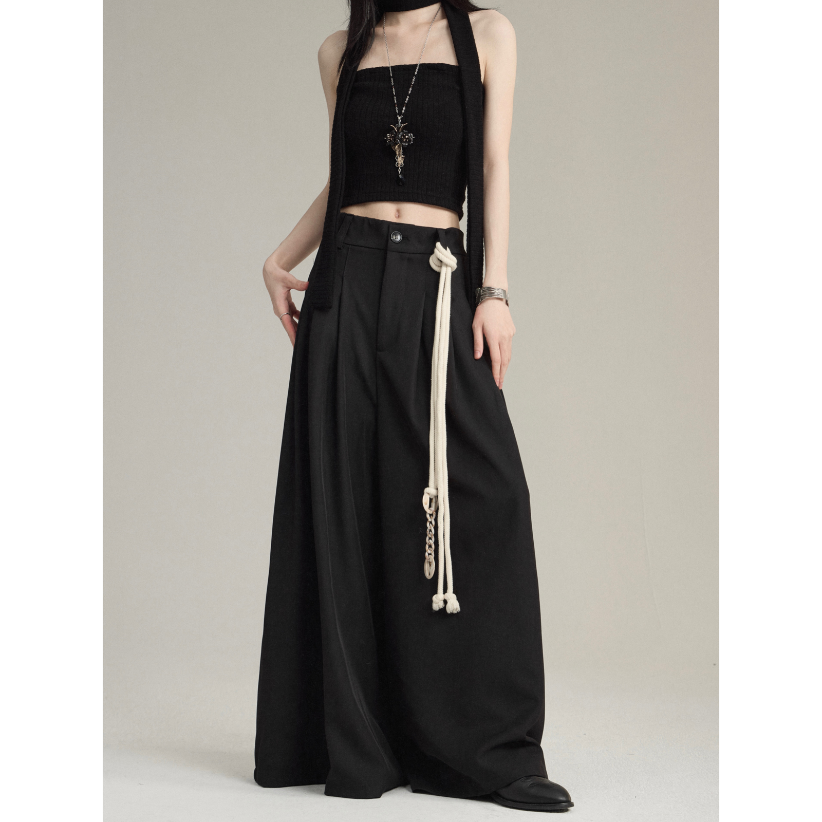 原创设计感小众裤子无性别中性风