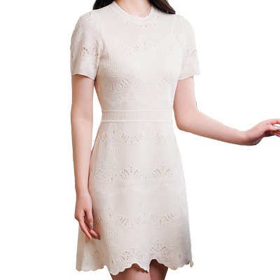 EAHCHANIE镂空收腰连衣裙