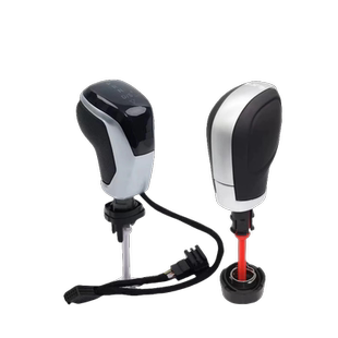 适用大众迈腾自动档把头挂挡杆头档位套换挡罩防尘套变速杆头手球