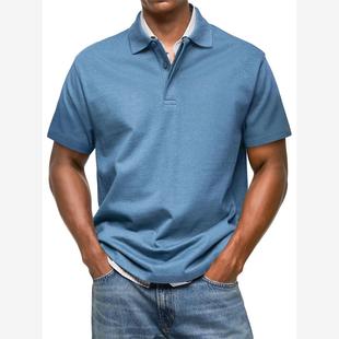 Short-sleeved polo shirts for men休闲百搭短袖polo衫短袖T恤男