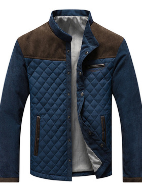 Casual cotton jacket for men时尚都市休闲棉服男式加厚保暖夹克