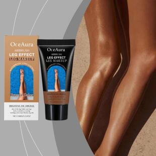 OCEAURA Bronze Leg Enhancing Foundation Cream for a Shimmeri