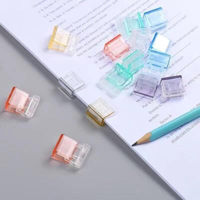 Clear Colored Document Organizer and Student Paper Holder -