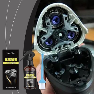 JUE FISH Shaving Razor Cleaner - Electric Razor Head Cleanin