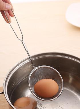 Hangable kitchen oil strainer, stainless steel oil skimmer f