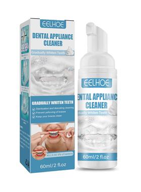 EELHOE Orthodontic Retainer Cleaner Foaming Cleanser for Den