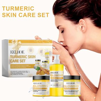 EELHOE Turmeric Skincare Set - Gentle Hydrating and Moisturi