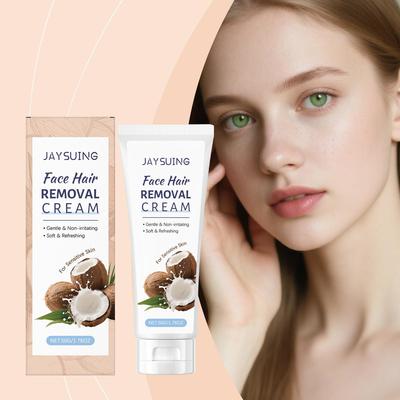 JAYSUING Coconut Facial Hair Removal Cream - Gently cleanses