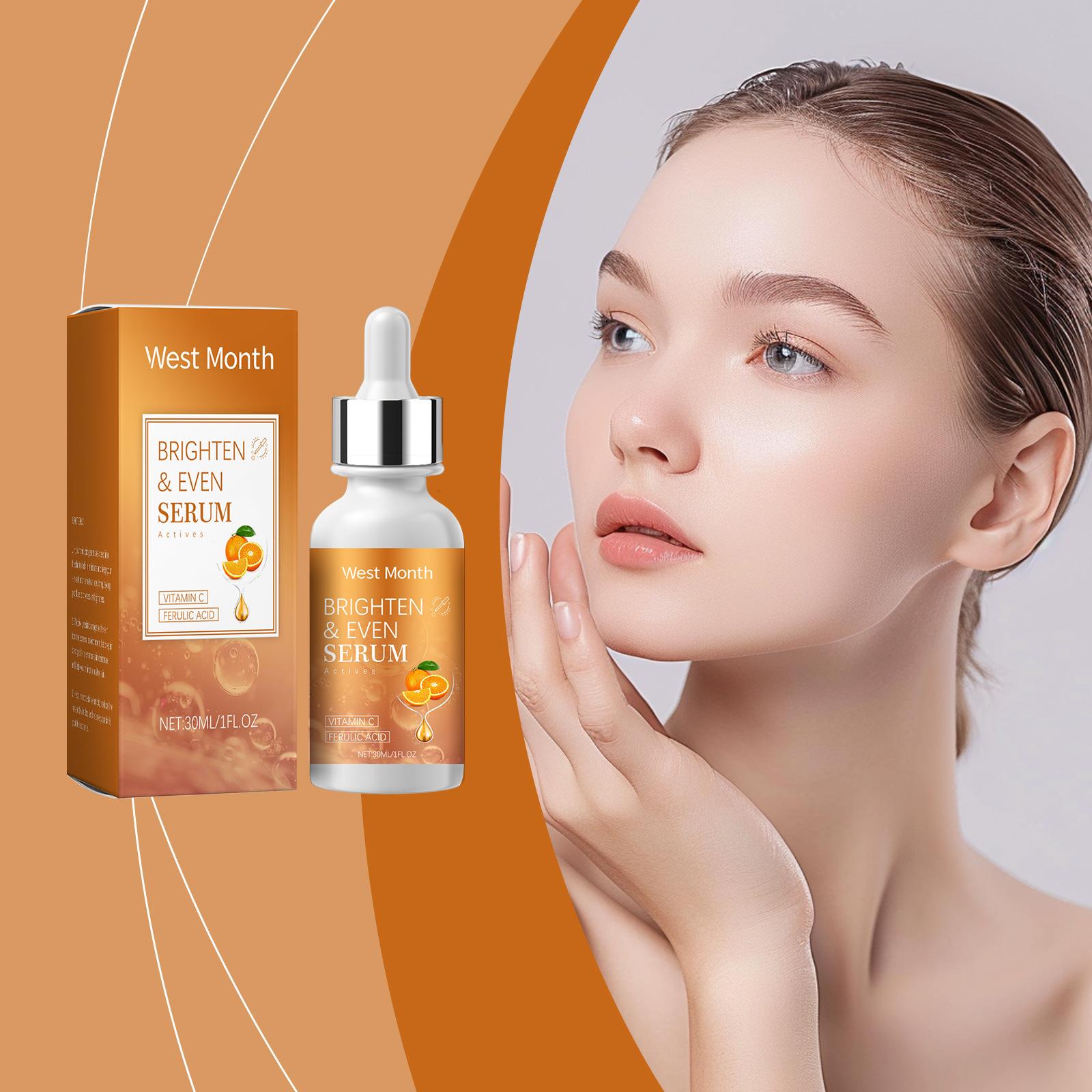 West Month Vitamin C Serum Nourishes, Moisturizes, and Clari