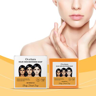 OceAura Pore Cleansing Soap, exfoliating and moisturizing fa