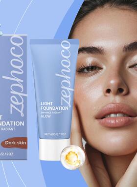 Zephoco Deep Skin Tone Long-lasting Concealing Foundation -