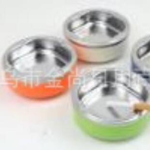 410 Stainless Steel Ashtray Creative Thickened Drop-Resistan