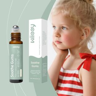 WIIEEY Baby Teething Care Roller Ball - Soothes Teething Dis