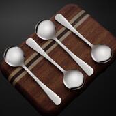 handled stirring stainless soup Long coffee steel spoon spo