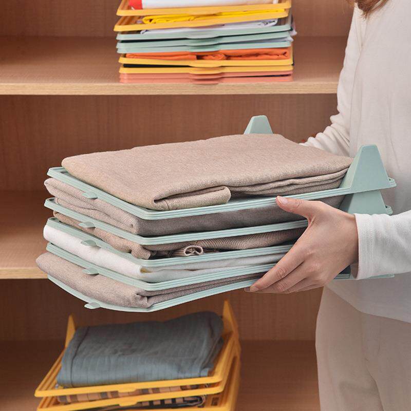 Home Space Master Clothing Organizer, Lazy Person's Folding