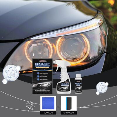 HOMONTH Headlight Restoration Kit - For yellowing, fogging,