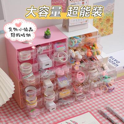 Nine-grid Drawer-style Storage Box for Student Dormitory Dus