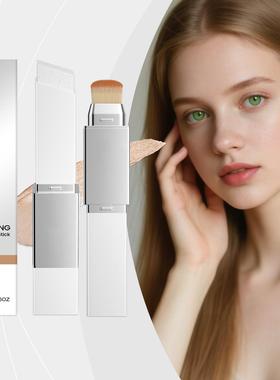 2-in-1 Color Changing Foundation Stick - Natural Shade, Ligh