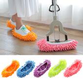 Cleani for Mop Chenille Use Slippers Home Floor Indoor Lazy
