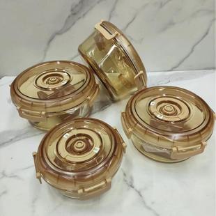 Food-grade glass food container, airtight for refrigerator s