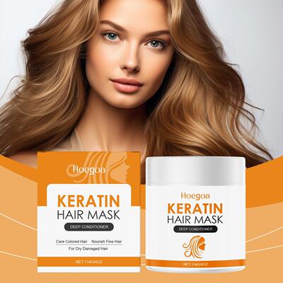 HOEGOA Keratin Nourishing Hair Mask - Nourishes Damaged Hair