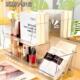 Storage Desktop Box Cosmetics Transparent Organizer Acrylic