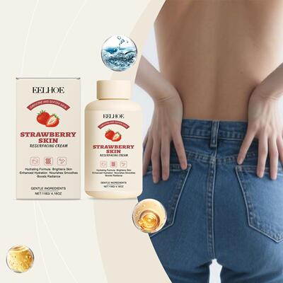 EELHOE Strawberry Moisturizing Cream gently hydrates and car
