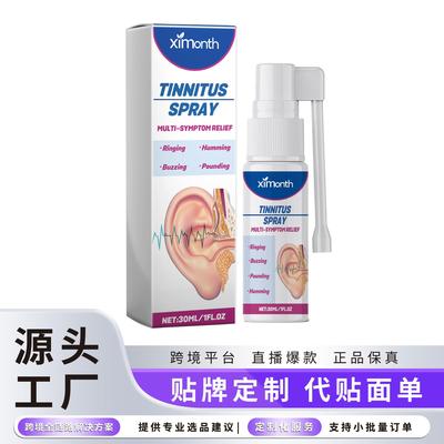 Ximonth Tinnitus Relief Spray alleviates tinnitus, hearing l