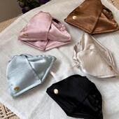 bow hair claw Triangle clip shell women for satin new style