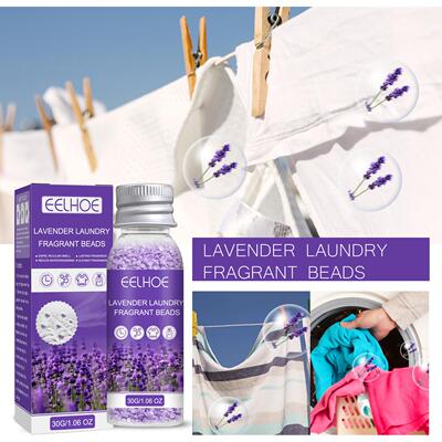 EELHOE Lavender Scented Laundry Beads - Long-lasting fragran