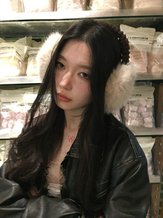 冬季 耳罩保暖耳捂耳包可爱学生骑车防冻耳套大号可折叠毛绒耳包女